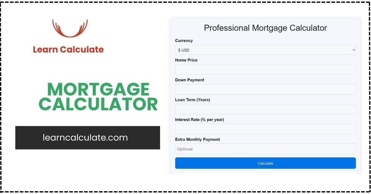 Professional Mortgage Calculator